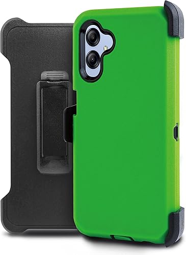 Miniatura 2 de Customerfirst - Funda compatible con Samsung Galaxy A04E, con funda de clip para cinturón, resistente, resistente, a prueba de golpes, protección de