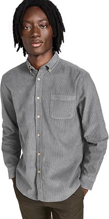 Portuguese Flannel Mens Lobo Corduroy Shirt
