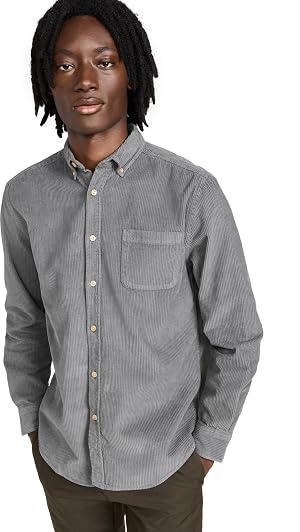 Amazon.com: Portuguese Flannel Men's Lobo Corduroy Shirt