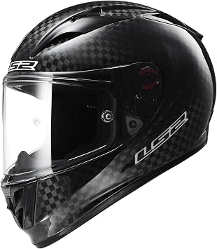 Casco LS2 Arrow C Solid Carbonio L nero : Amazon.it: Auto e Moto