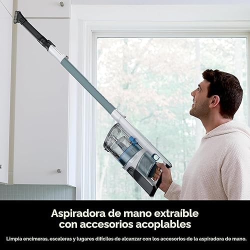 Miniatura 6 de Shark PowerPro Plus - Aspiradora inalámbrica, ligera, recargable, tecnología FloorDetect, filtro HEPA, hasta 50 minutos de tiempo de funcionamiento,