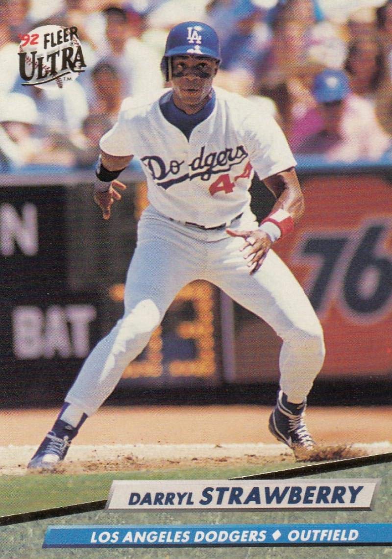 Amazon.com: Baseball MLB 1992 Ultra #219 Darryl Strawberry #219 NM