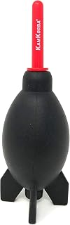 KamKorda Air Blower Dust Cleaner Dust Blower Lens Blower Air Blaster for Digital DSLR SLR Cameras Camera Lenses and Sensitive Electronics Clean Duster Lens Cleaner - Black