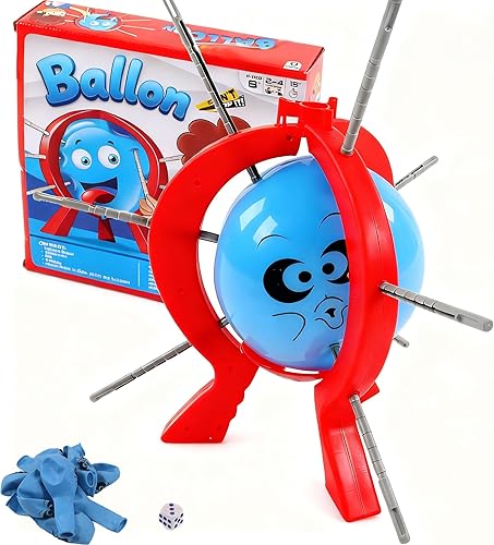 Juego de globos pop, juego de globos de mesa para niños, juguete interactivo para niños, divertido juego de mesa para fiesta familiar con 9 globos, disponible en Yaxa Guatemala