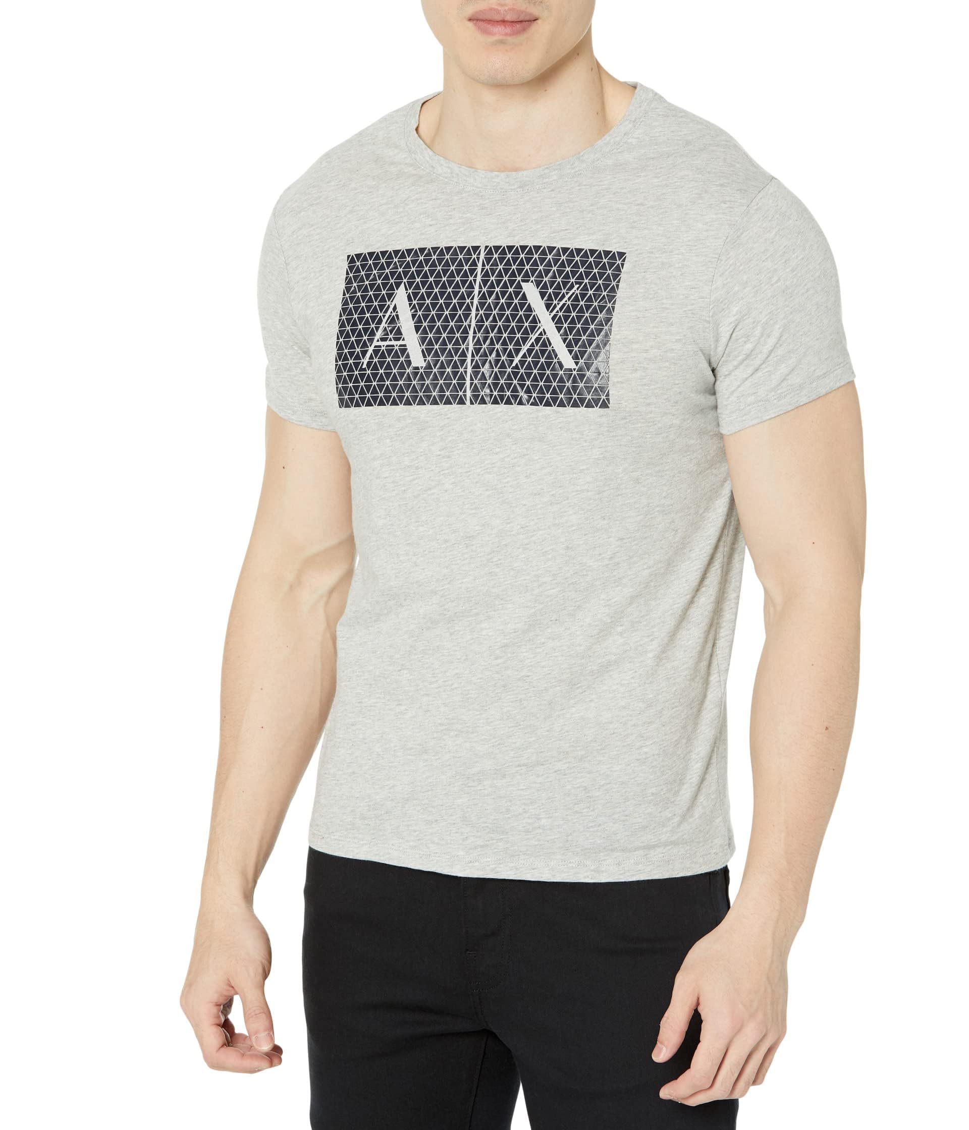 Armani Exchange Herren 8nztck T-Shirt, Grau, XS
