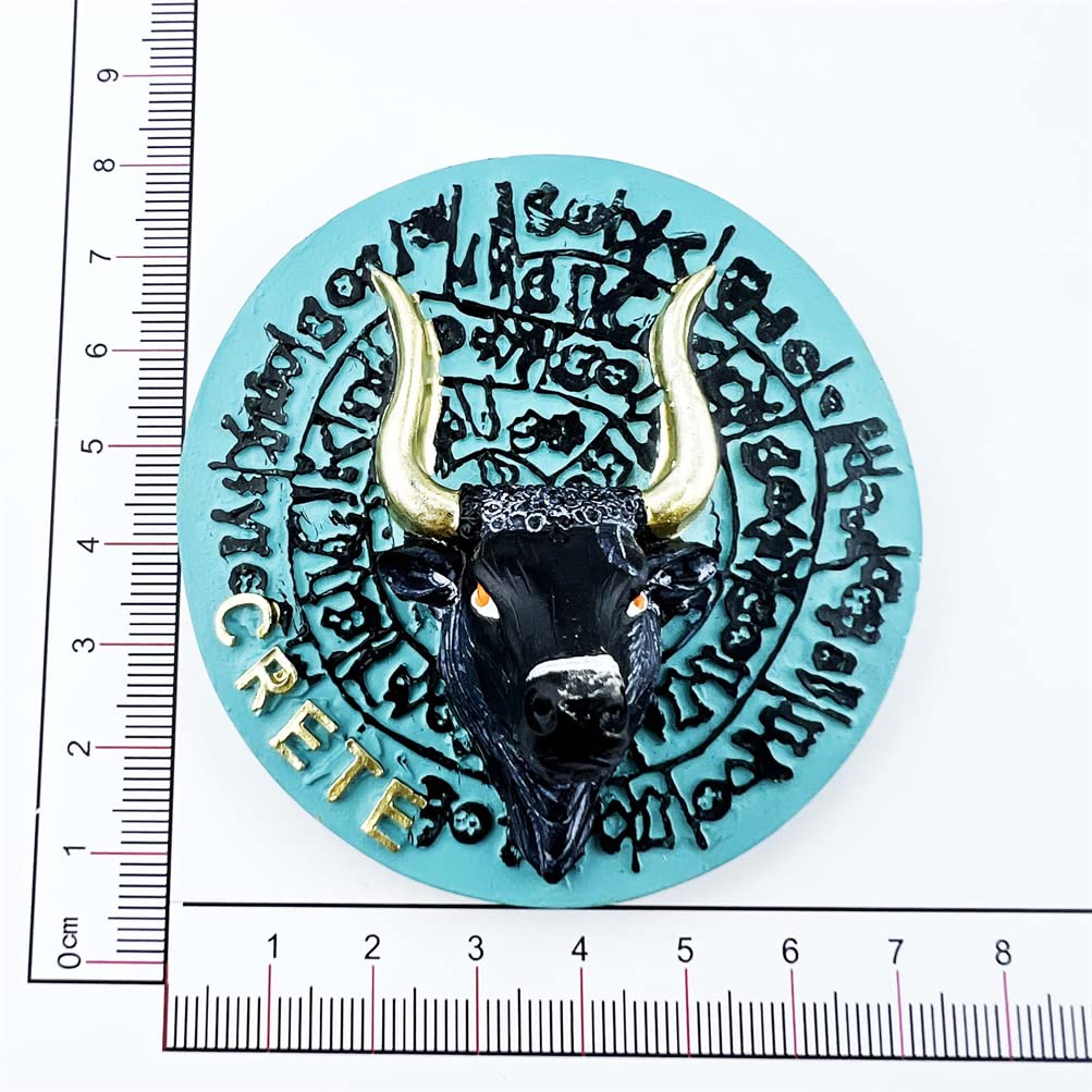 Adesivo Magnetico Souvenir Da Viaggio Paesaggio 3D Parigi Grecia Londra Giappone