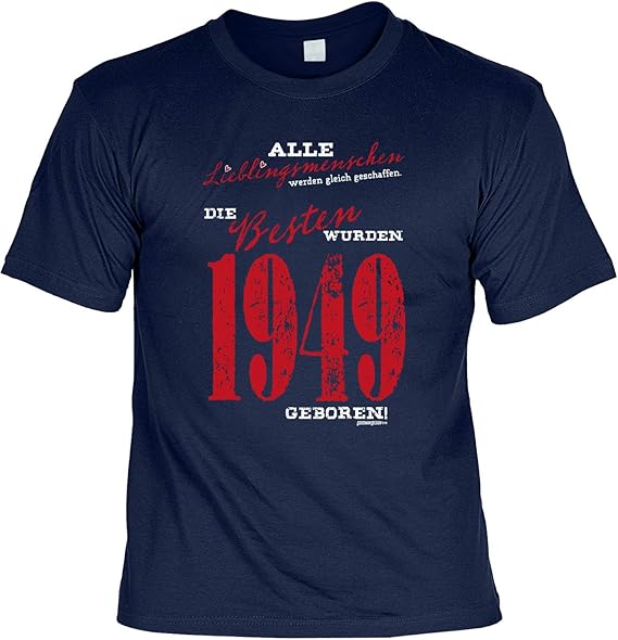 Geburtstags TShirt Lieblingsmenschen wurden 1949 geboren Amazon.de Bekleidung Geburtstags TShirt Lieblingsmenschen wurden 1949 geboren Amazon.de Bekleidung