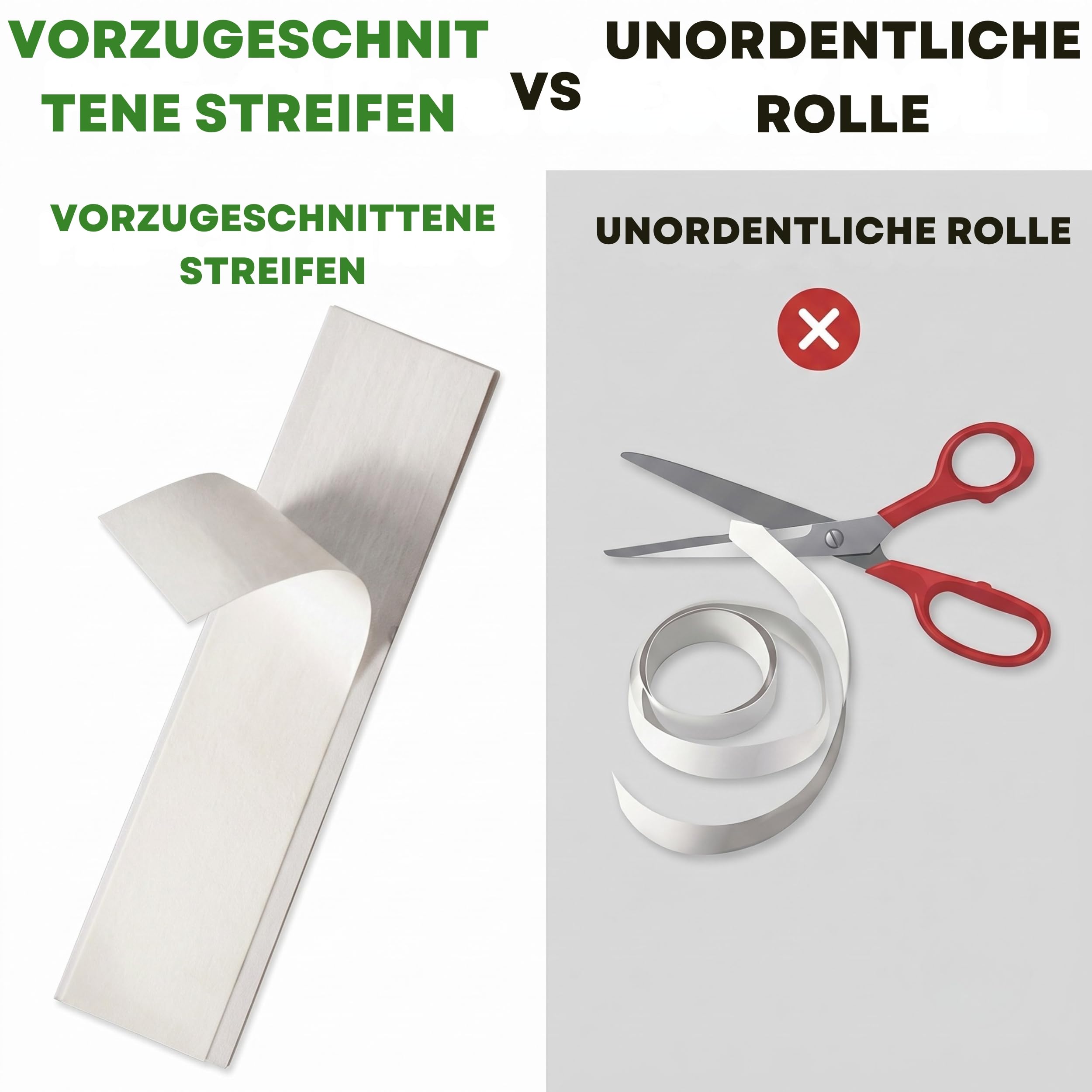 Wedge Guys Golf Grip Tape - Griffband selbstklebend für jeden Golf Schläger und Putter - Doppelseitige Grip Strips für Golfschlägergriffe - Profi Golf Griffband