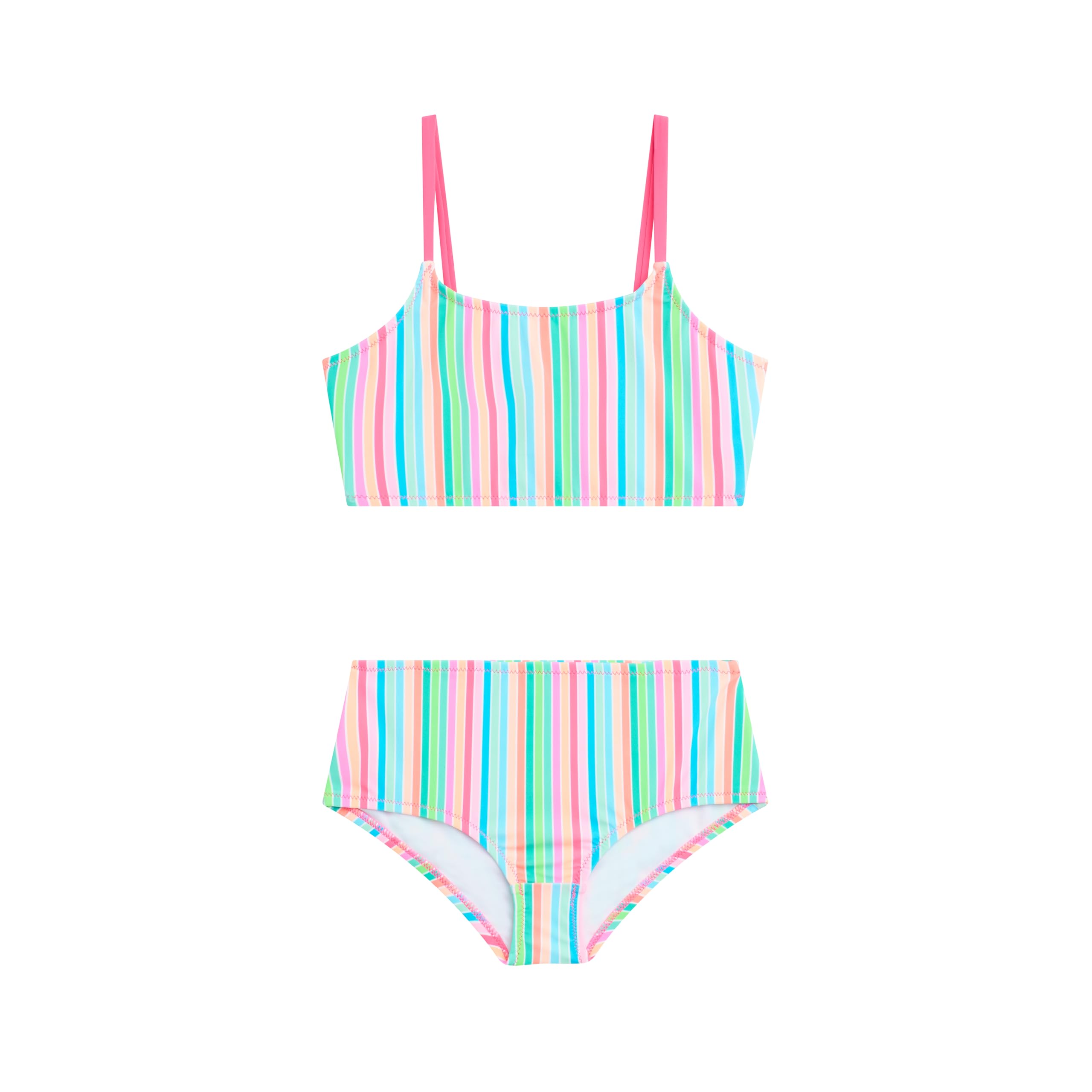 Kanu Surf Girls' Tammy Beach Sport Square Sun Bikini 2-piece Swimsuit