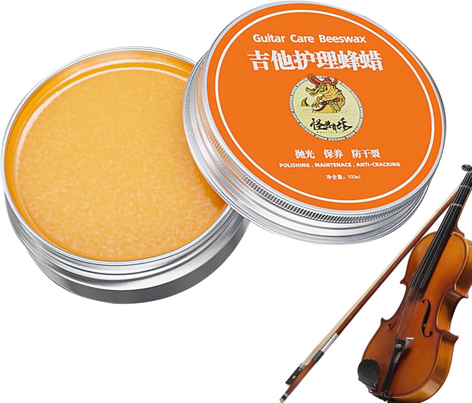 Guitar Wax, Guitar Polishing Wax, 100ml Multipurpose Maintenance