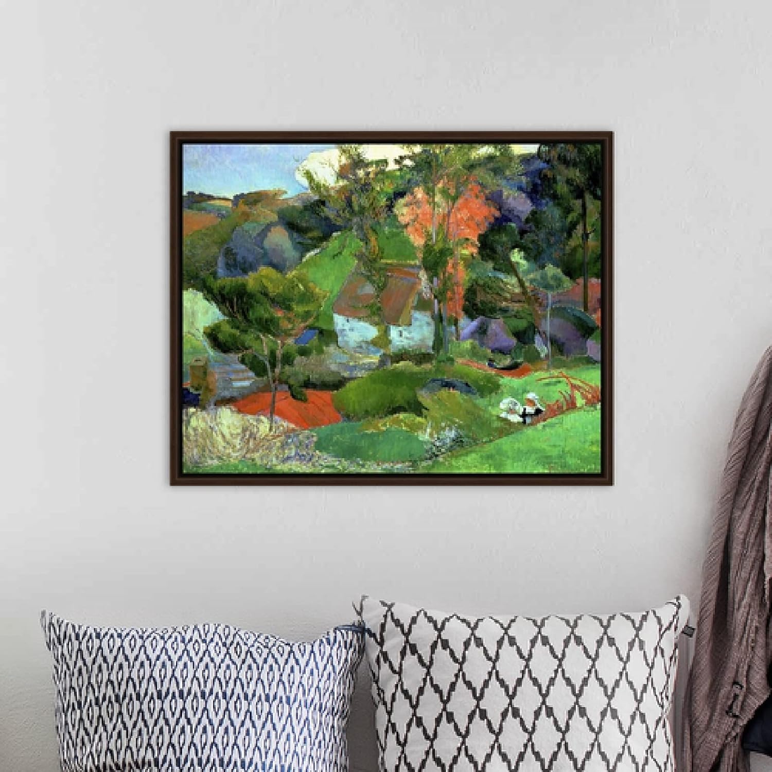 SYSMYXGS Paul Gauguin Paint by Numbers for Adults Painting by Number Oil Canvas Painting Adults' Paint-by-Number Water Colors Kits Paint by NumbersColoring paintworks