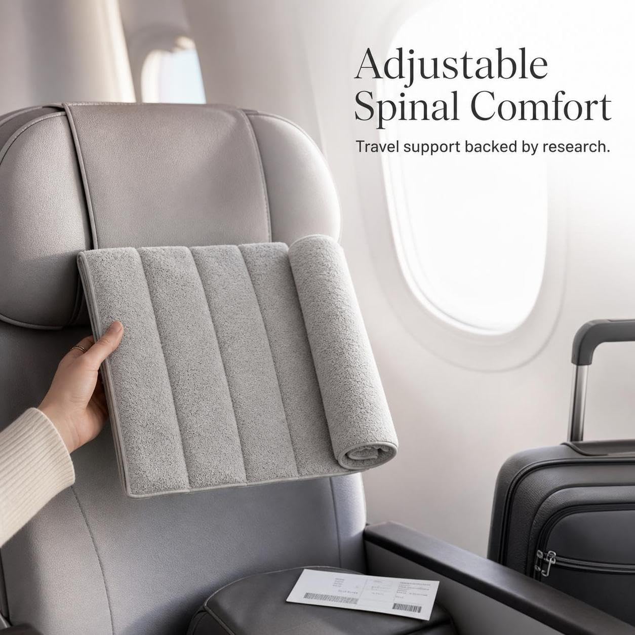 Almohada Cervical Plegable para Viajes - Cojín Cervical Portátil Ajustable para Viajes Largos - para Adultos, Style to 1