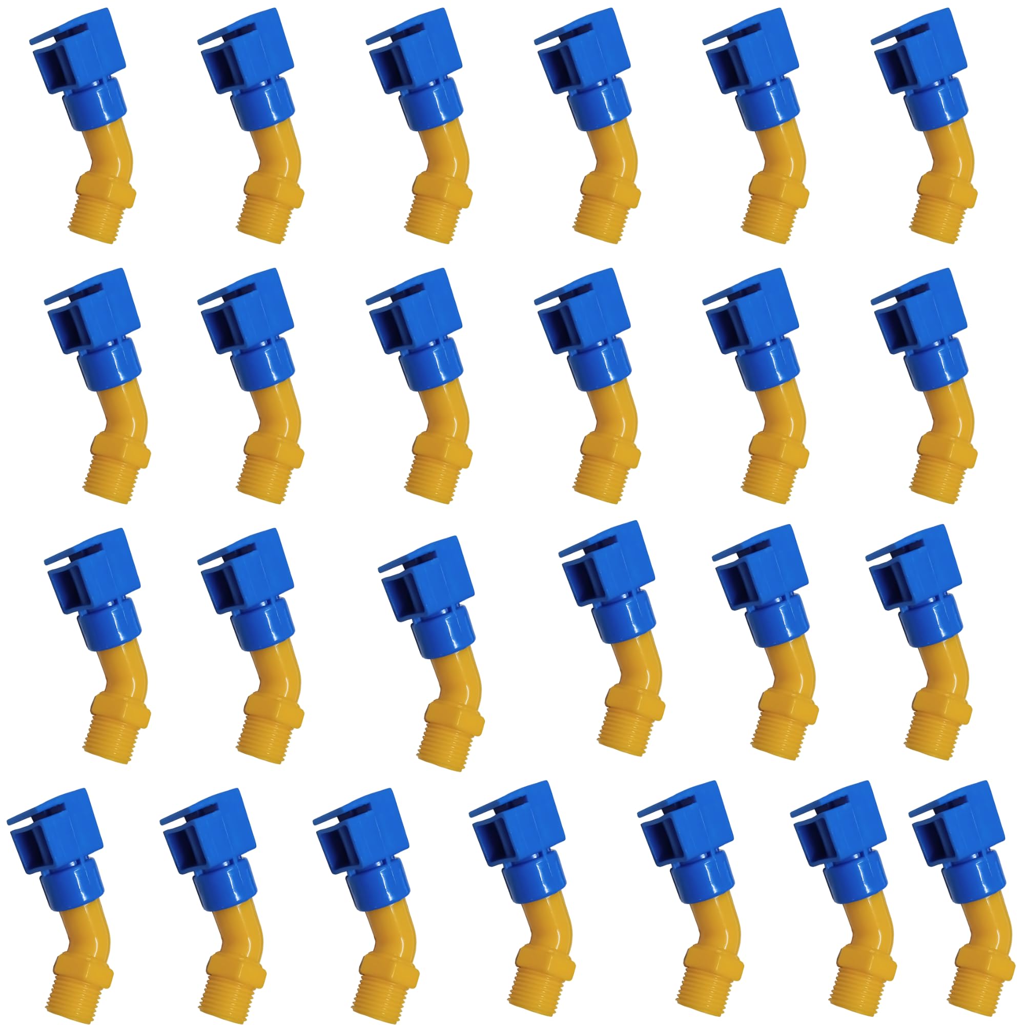 APAV Solar Panel Cleaning Sprinkler Shower – 1/2 Inch Standard Size, High-Pressure Nozzle, Durable & Efficient Water Spray for Optimal Solar Panel Cleaning (Pack of 25)