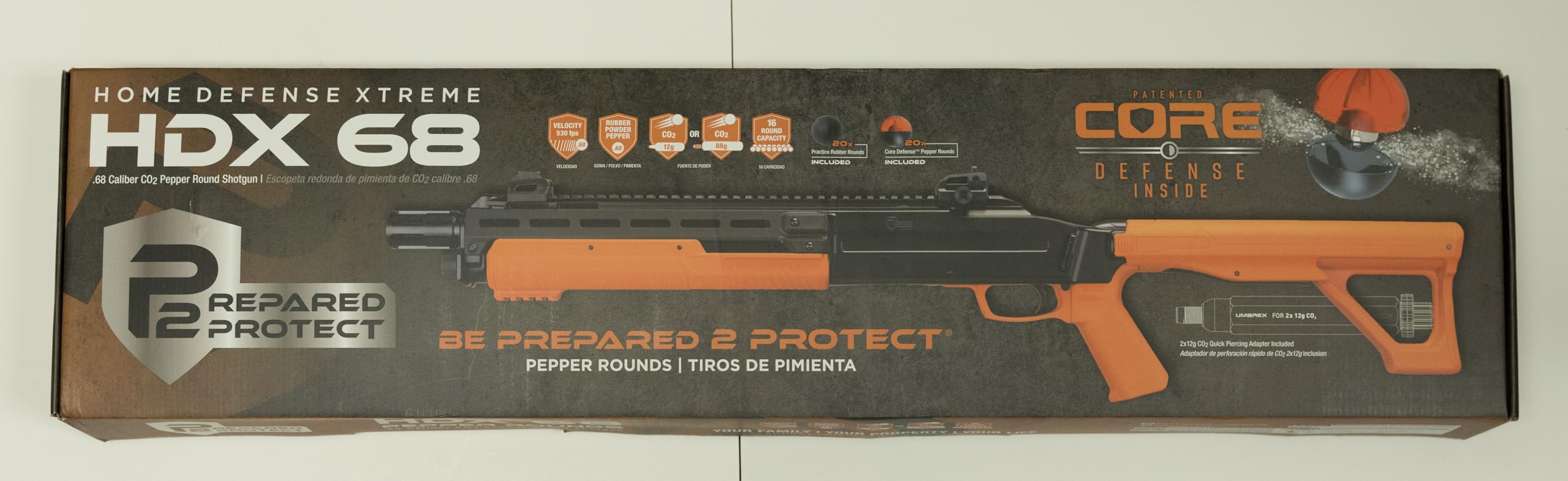 Amazon.com : P2P HDX Less Lethal Self Defense Shotgun .68 Caliber