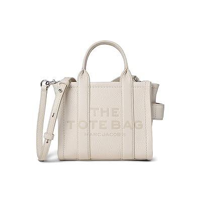 Marc Jacobs The Leather Crossbody Tote Bag Tote Handbags Cotton/Silver, Polyurethane