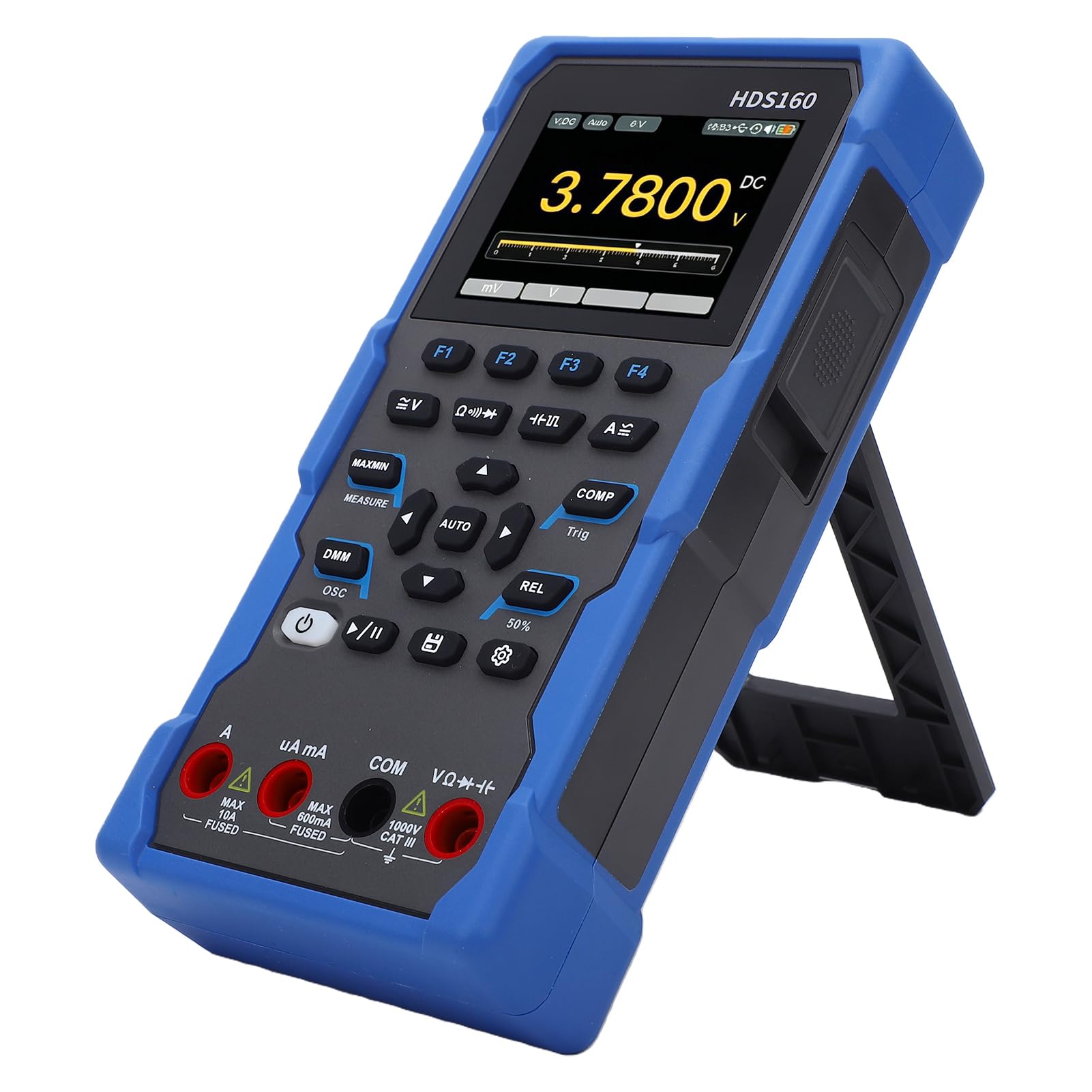 FTVOGUE Osciloscopio Portátil, Multímetro Fácil de Usar para (HDS160)