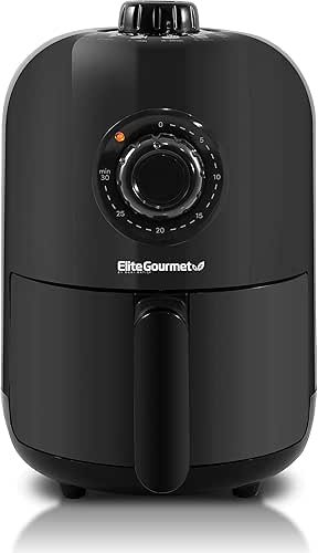 Elite Gourmet EAF-1121X Personal 1.1 Qt. Compact Space Saving Electric