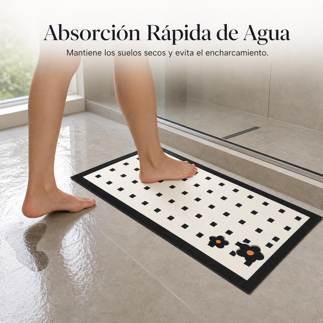 Tapis égouttoir Vaisselle Absorbant en diatomite pour séchage la Cuisine, pour la Cuisine - pour Salle Bain