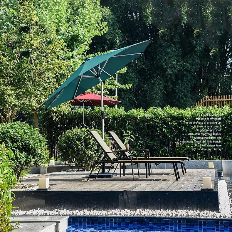 Universal Replacement Canopy for 6 & 8 Rib Patio Umbrellas - Waterproof Sunshade Cover for Garden & Beach Umbrellas - Durable Outdoor Umbrella Top