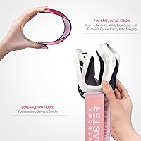 Vista 3 de OutdoorMaster OTG Gafas de esquí – Gafas sobre lentes para esquí y snowboard para hombres, mujeres y jóvenes – 100% de protección UV