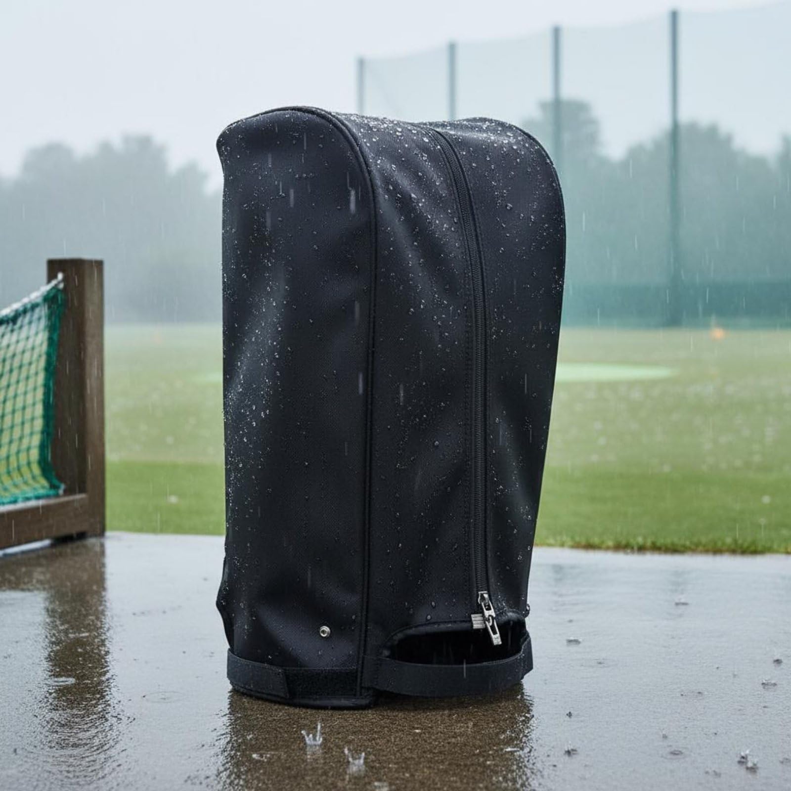 Golf Schläger Abdeckung für, Transparent PVC Schwarz, Erwachsenenmodell