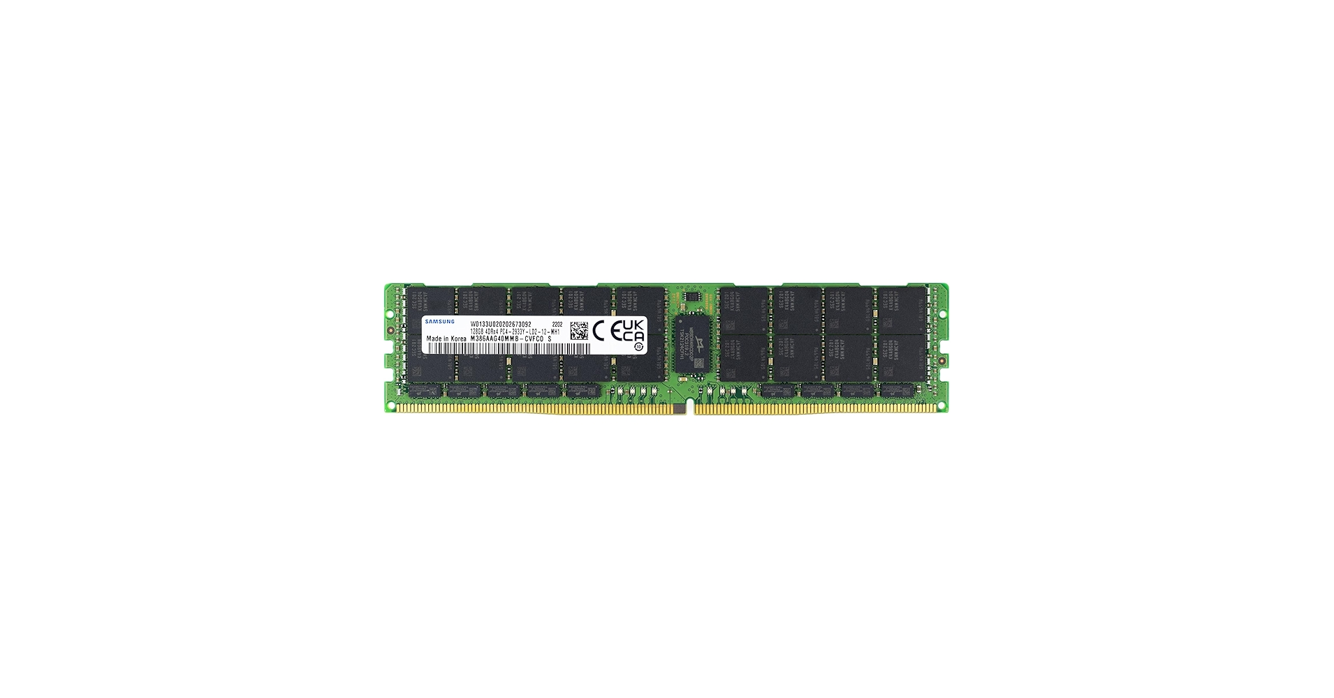 SAMSUNG DDR4 ECC メモリ 128GB Samsung 128GB DDR4 2933MHz PC4-23400 ECC LRDIMM 4Rx4 Quad