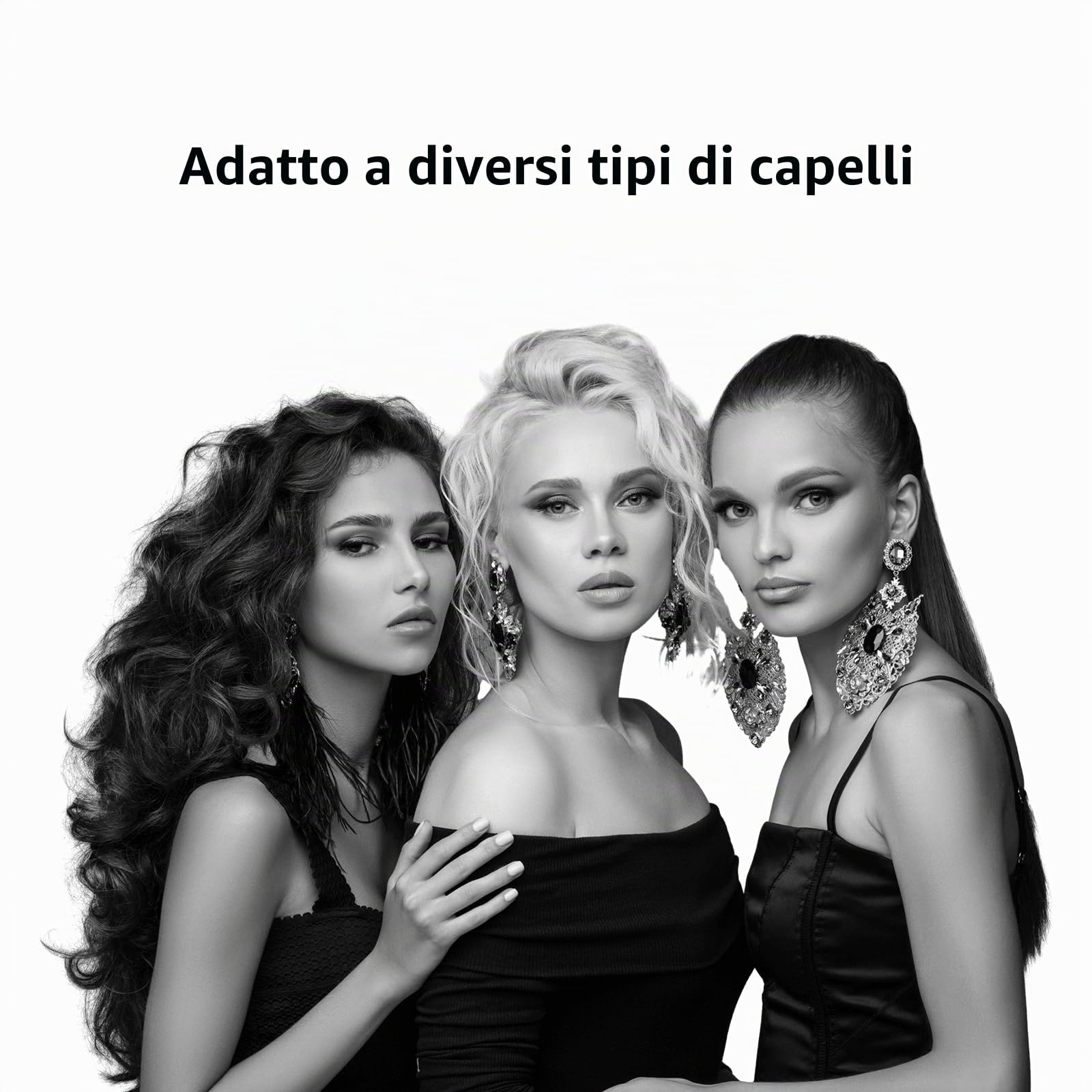 Air Styler e Asciugacapelli 6 in 1 con Air Arricciacapelli e Spazzola Asciugacapelli, Spazzola Lisciante per Capelli Ricci, Voluminosi o Lisciati con Cura Ionica (Blu)