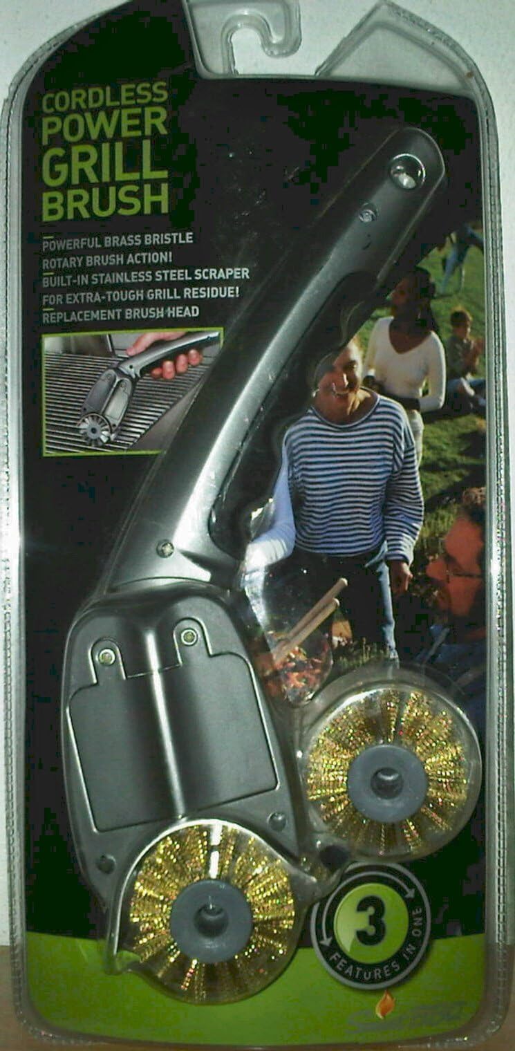 JLR Gear Smart BBQ Cordless Power Grill Brush