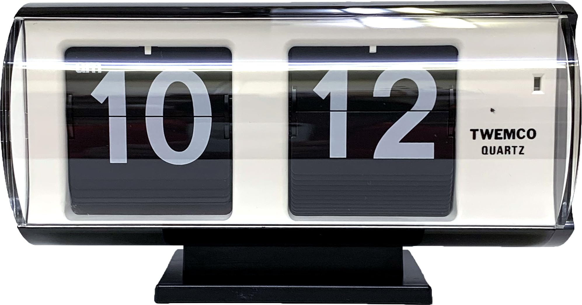Amazon.co.jp: Twemco Table Clock #QT-30T “Black” トゥエンコ 