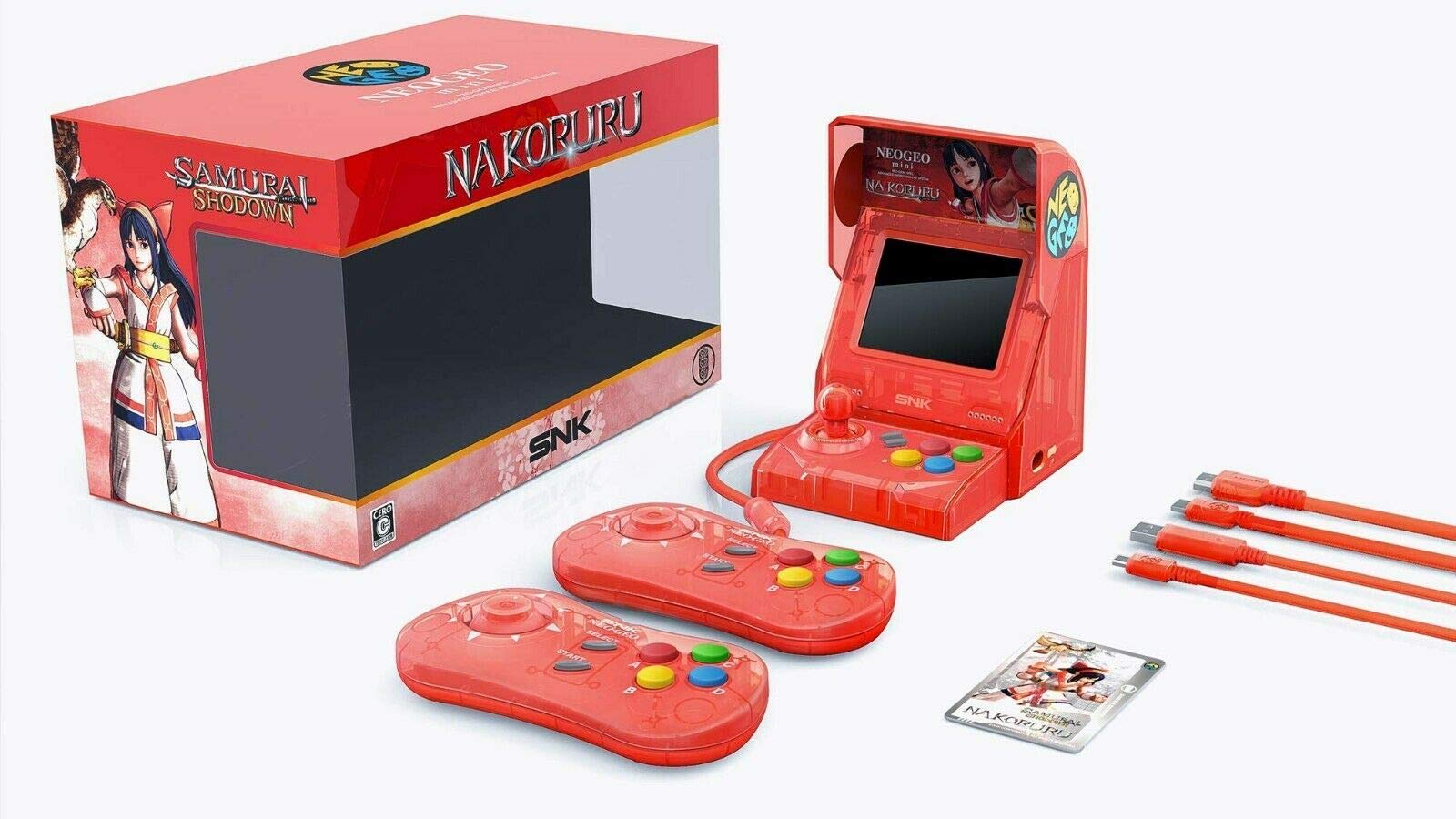 Amazon.com: SNK NEOGEO Samurai Shodown Limited Edition Retro Mini