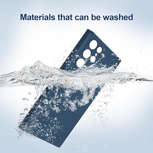 Miniatura 5 de GiiYoon - Funda de silicona compatible con Samsung Galaxy S22 Ultra 5G, funda de cuerpo completo de tacto sedoso y suave con protección para la