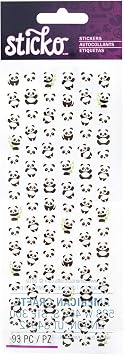Sticko Tiny-Panda 93 Pieces 8600077, Other