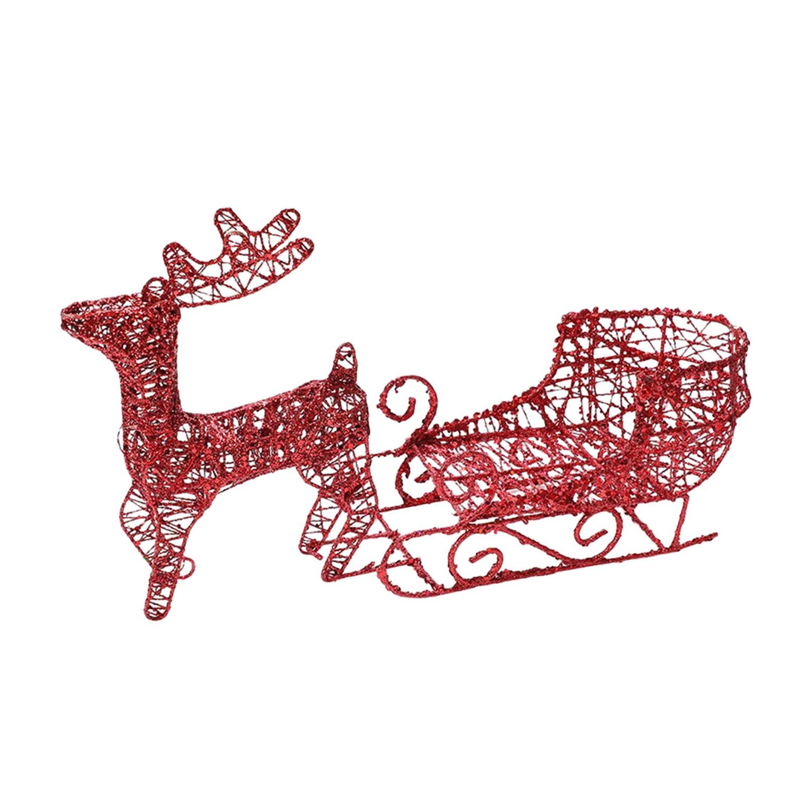 ウィリアムズソノマ　トナカイの犬イラスト皿2枚セット Reindeer（トナカイ）ミディアム