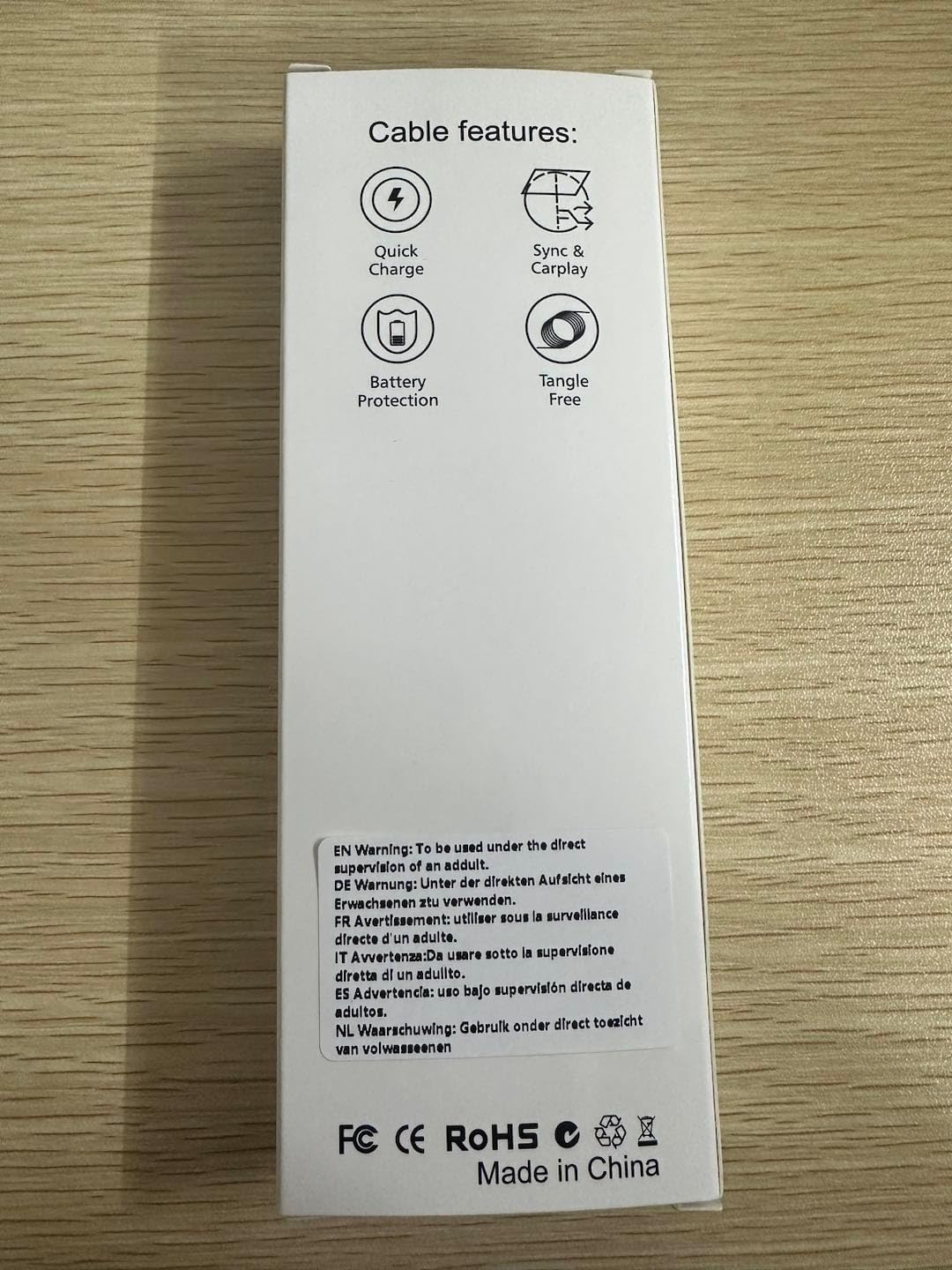 USB - USB-C &amp; Lightningケーブル コンボ 2イン1コイルケーブル 【油彩】