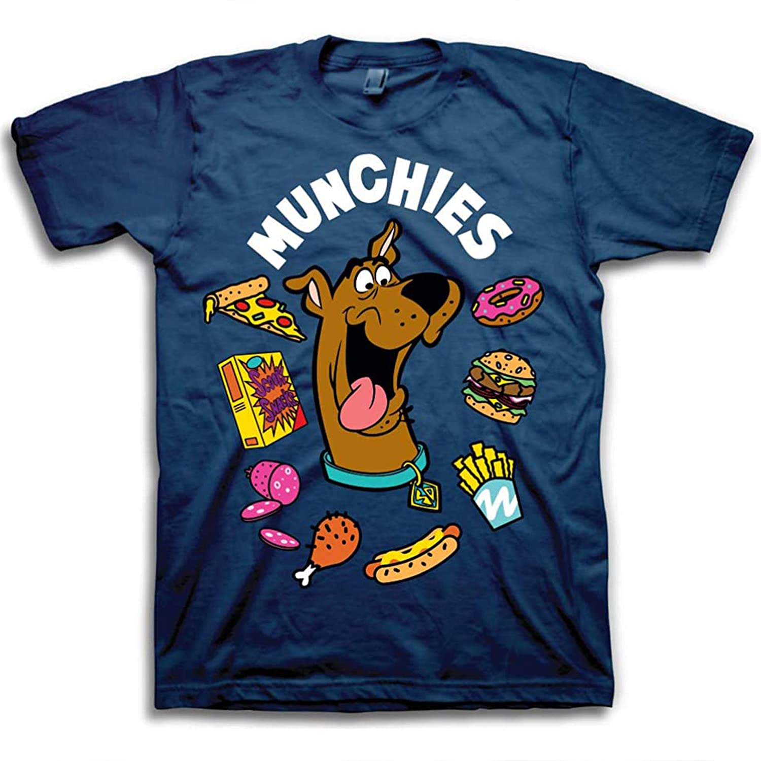 Scooby-Doo!Scooby-Doo Mens Throwback Shirt, Shaggy, Velma Tee - Throwback Placement Print T-Shirt