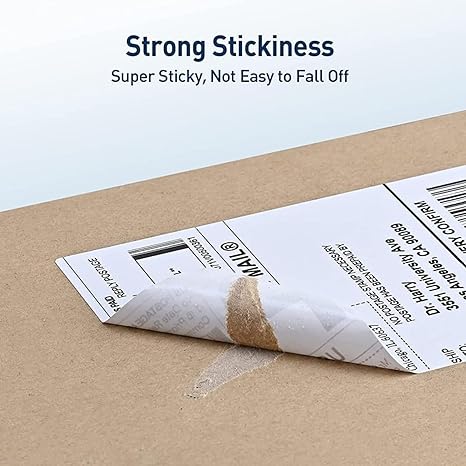 True-Ally 100mm x 150mm Direct Thermal Shipping Labels, 4"x 6" Sticker Rolls, 400 Labels per Roll, Strong Adhesive, Barcode Compatible for E-Commerce Couriers - Pack of 1 (400 Labels) - Image 3