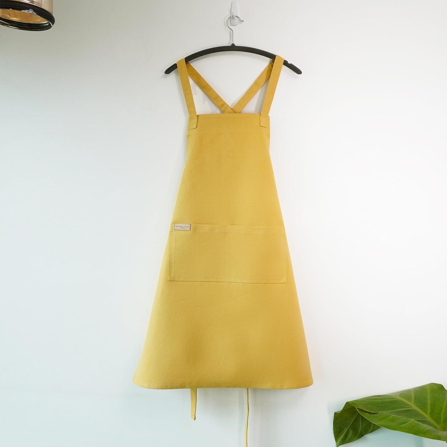 100% Cotton Kitchen Apron with 2 Pockets – Adjustable Chef Apron for Cooking Baking BBQ – Unisex Apron - Image 9