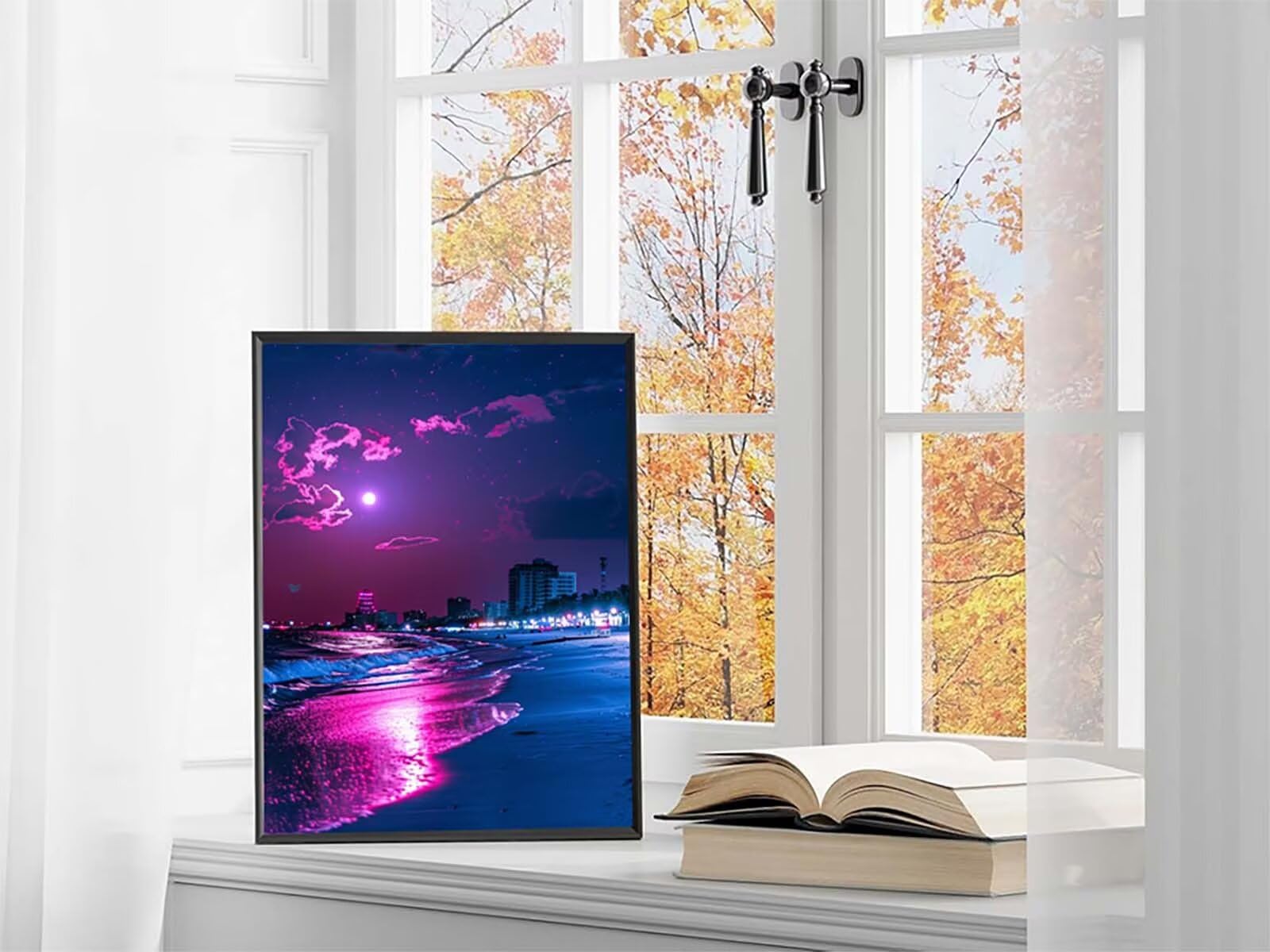 Spiaggia Diamond Painting Adulti 90x120cm, 5D Diamond Painting Kit H-1752