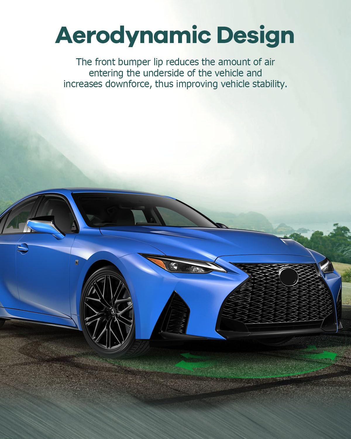 Amazon | SCITOO フロントリップスポイラー 2014-2016年式 Lexus is