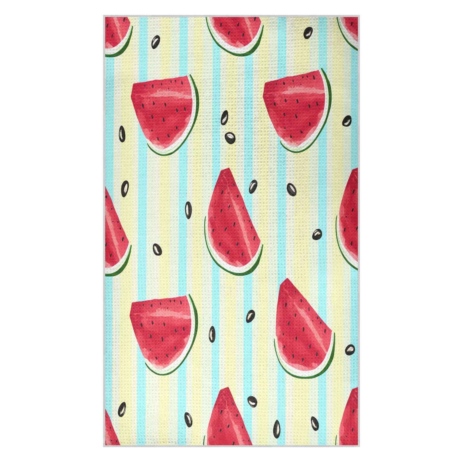 JiangGgen Watermelon Kitchen Towel 1-Pack Soft Absorbent Dish Towel
