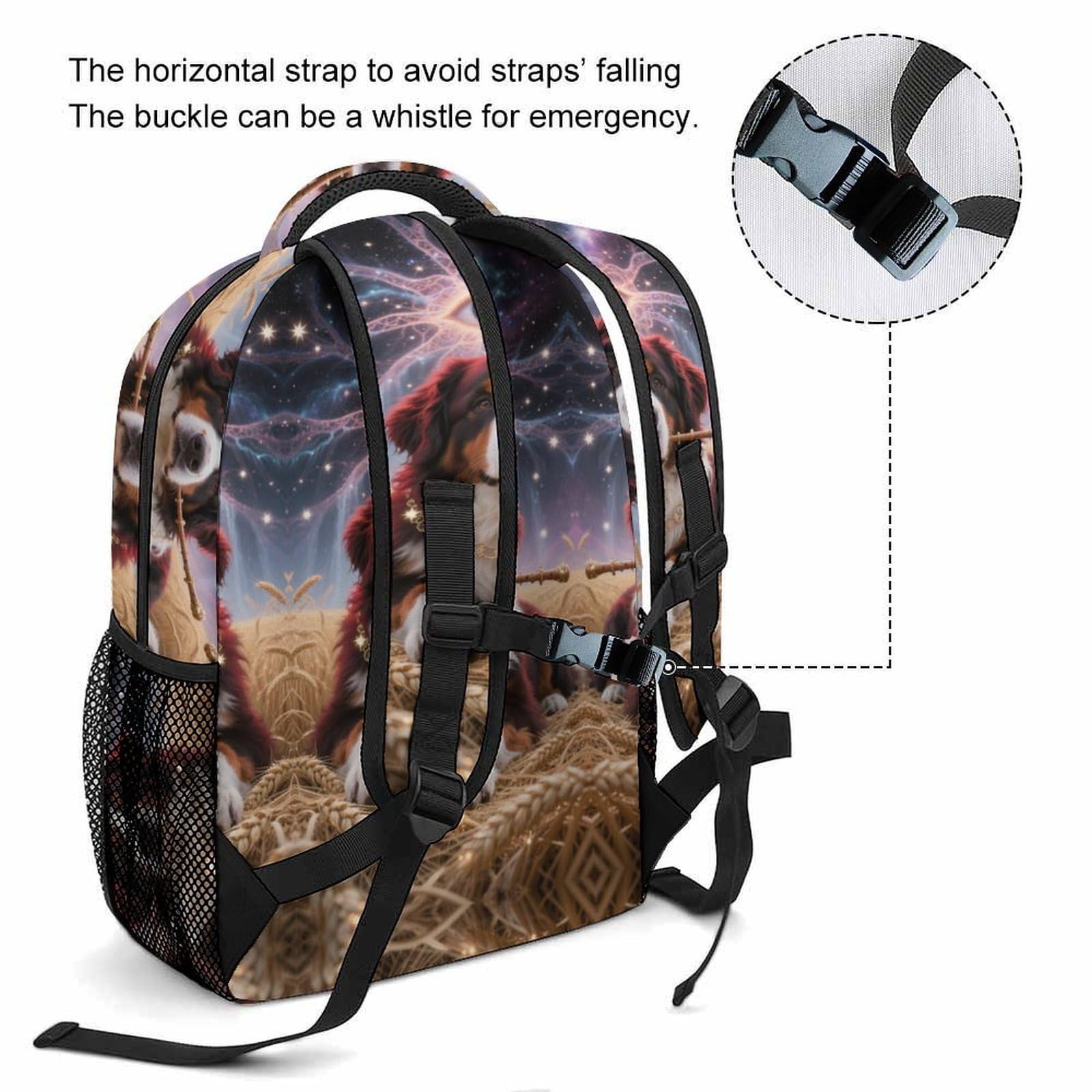 Perro malinois belga Mochila Chica Chico Animal Morrals Cómoda Y Versátil Instituto Para Colegio Viaje Cámping Niños Y Niñas