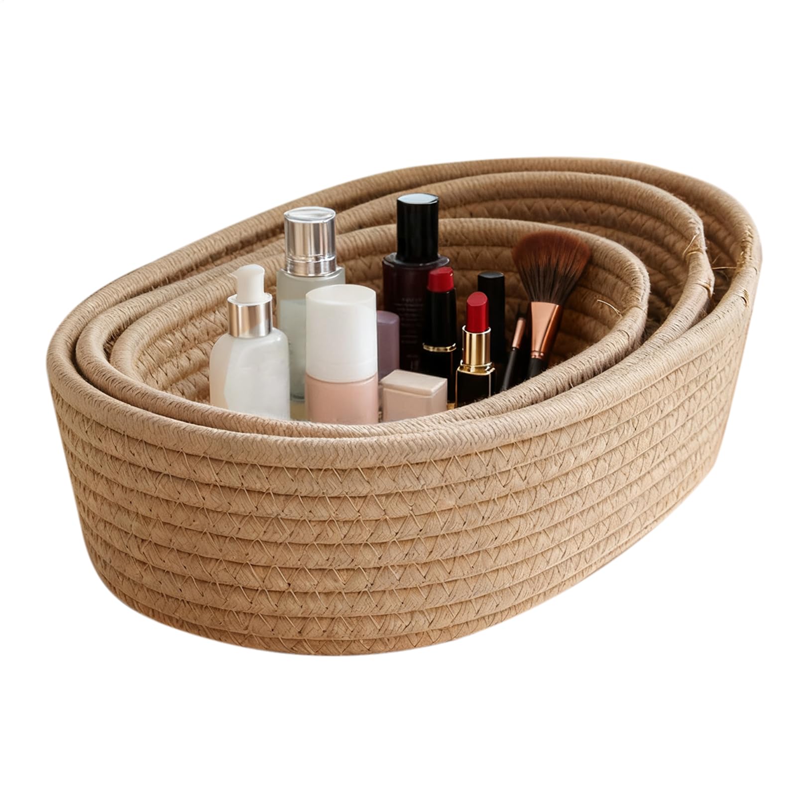 Panier à linge et bacs de rangement pliables en coton pour armoire de chambre ou buanderie