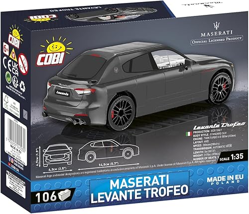 Miniatura 3 de COBI Maserati Levante Trofeo Vehículo