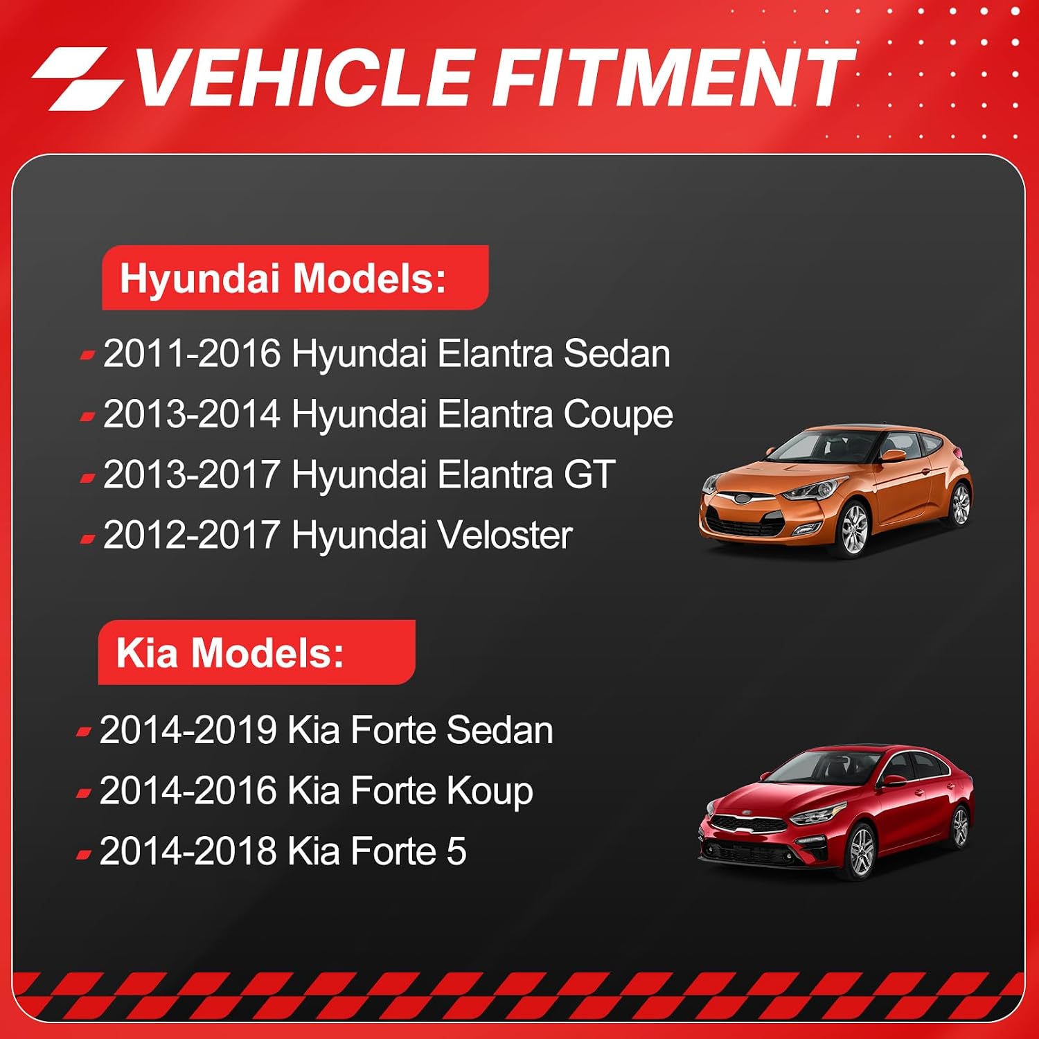 Clutch Master Cylinder for Hyundai Elantra Sedan/Coupe/GT/Veloster Kia Forte Sedan/Forte Koup/Forte 5 416053X100 (‎416053X100, 1pcs)