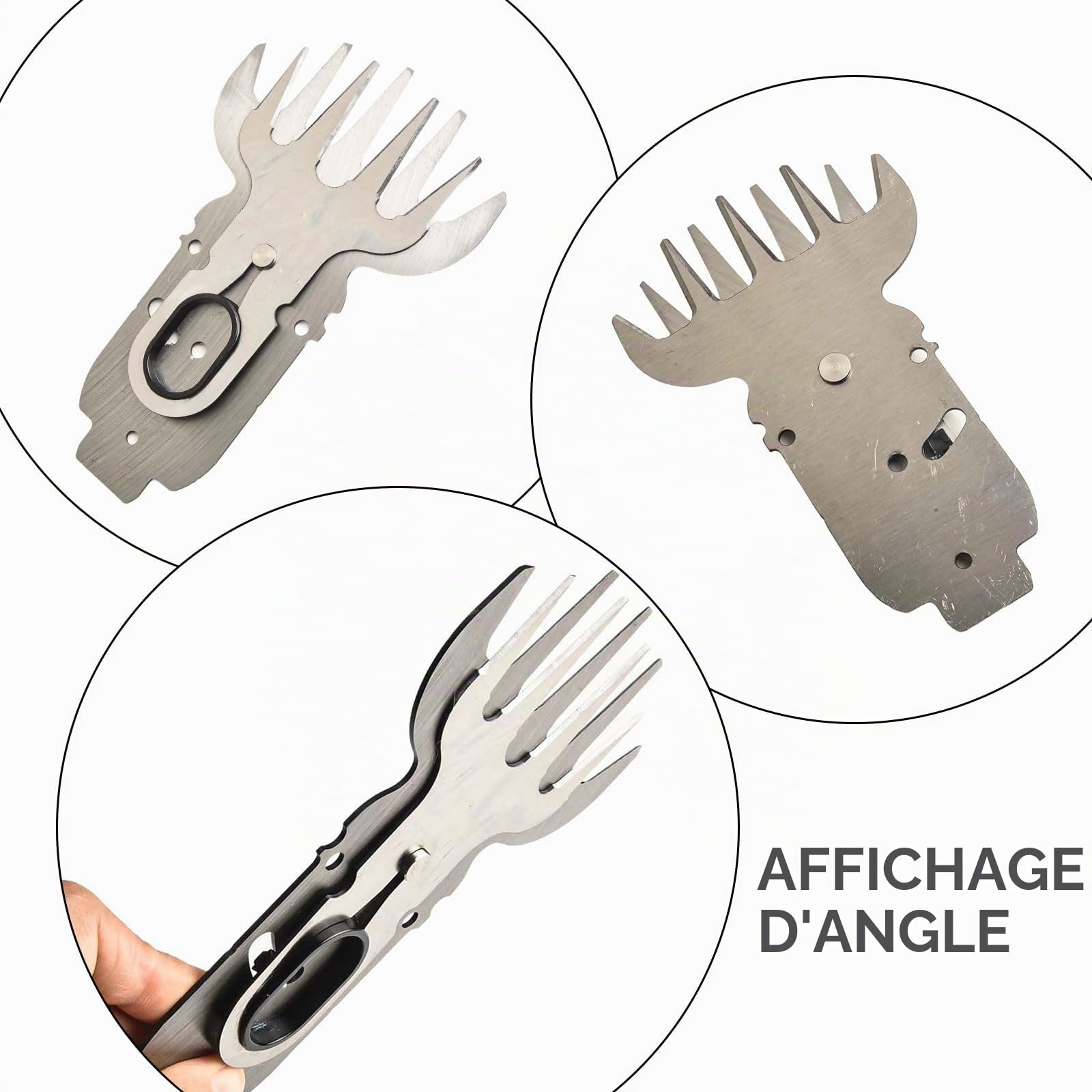 Lame de rechange en métal fiable pour outils d'entretien de pelouse sans fil Bosch AGS ASB 10 8 Li