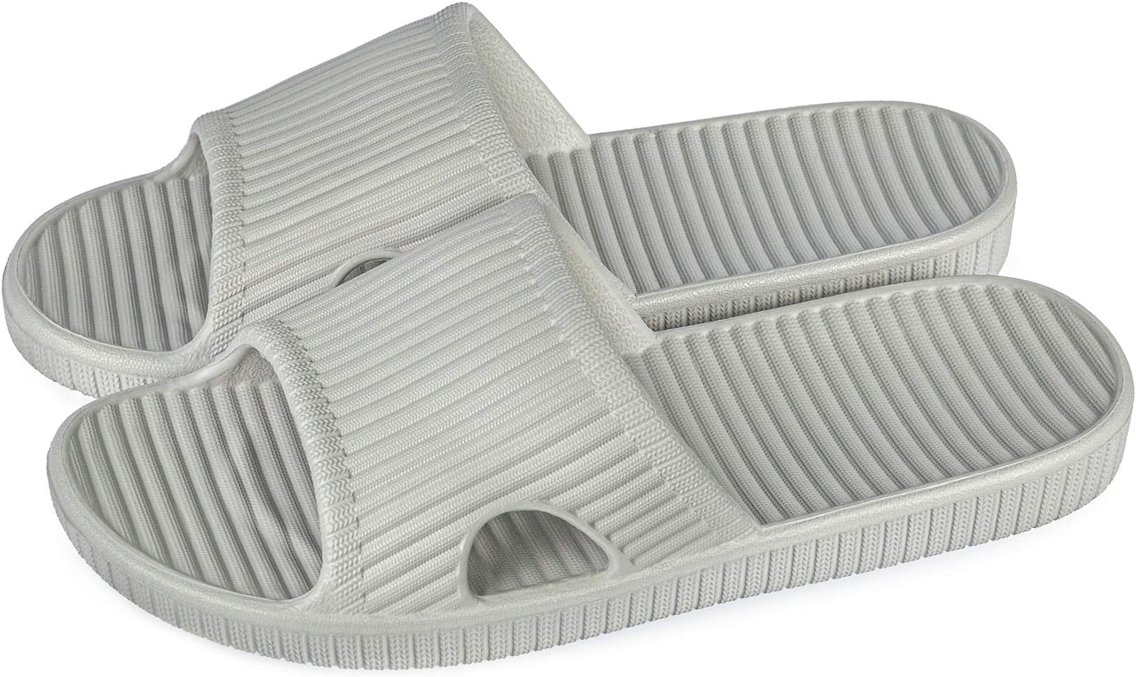 Happy LilyWomen/Men's Slip On Slippers Non-Slip Shower Sandals House Mule Soft Foams Sole Pool Shoes Bathroom Slide Water Shoes
