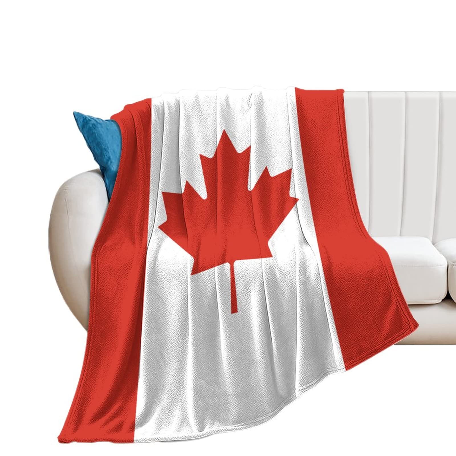 Jeté de lit en flanelle Canada : le cadeau idéal et douillet pour adultes et enfants