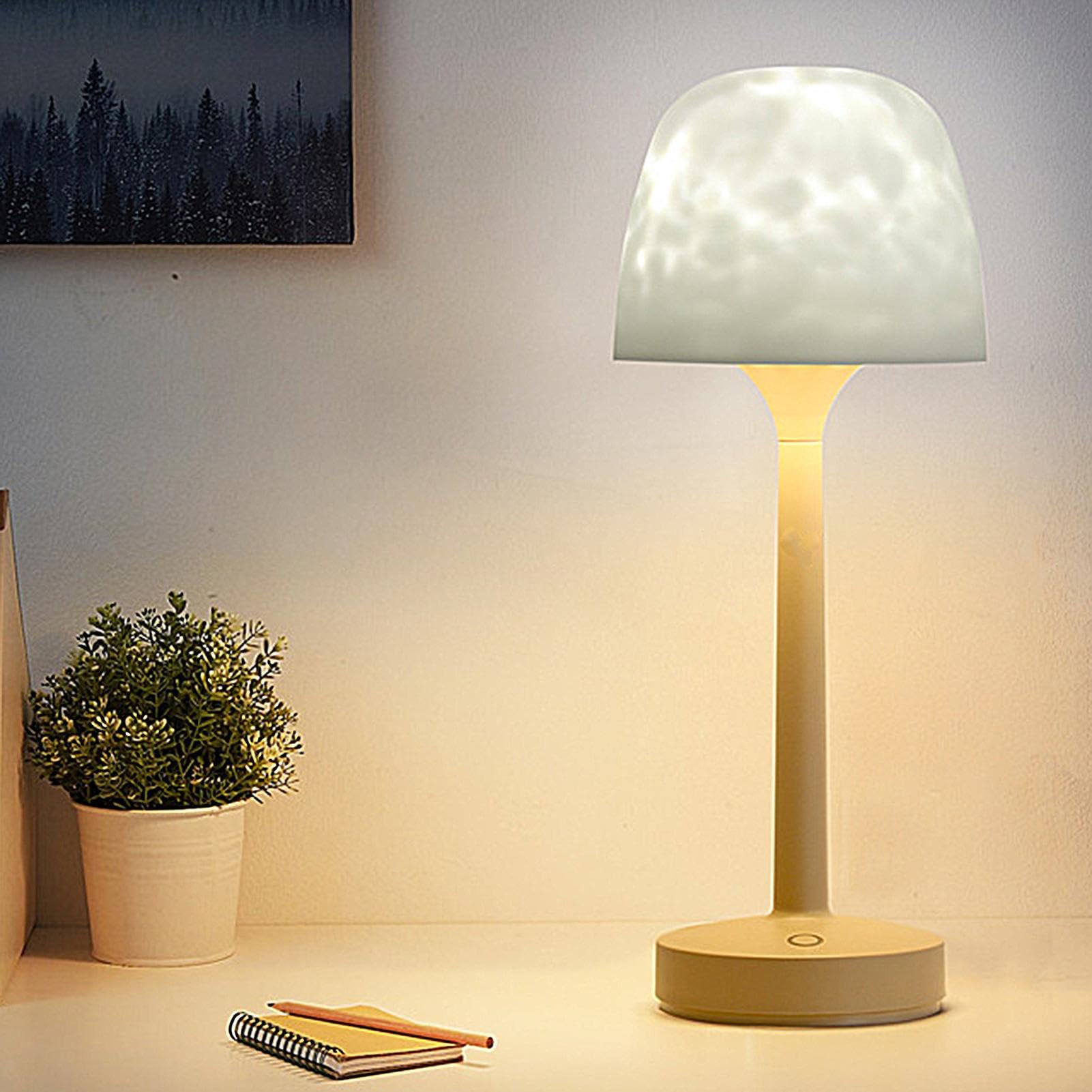 Projektor LED do Sypialni Ładowalna Lampka Nocna LED Z Projektorem I