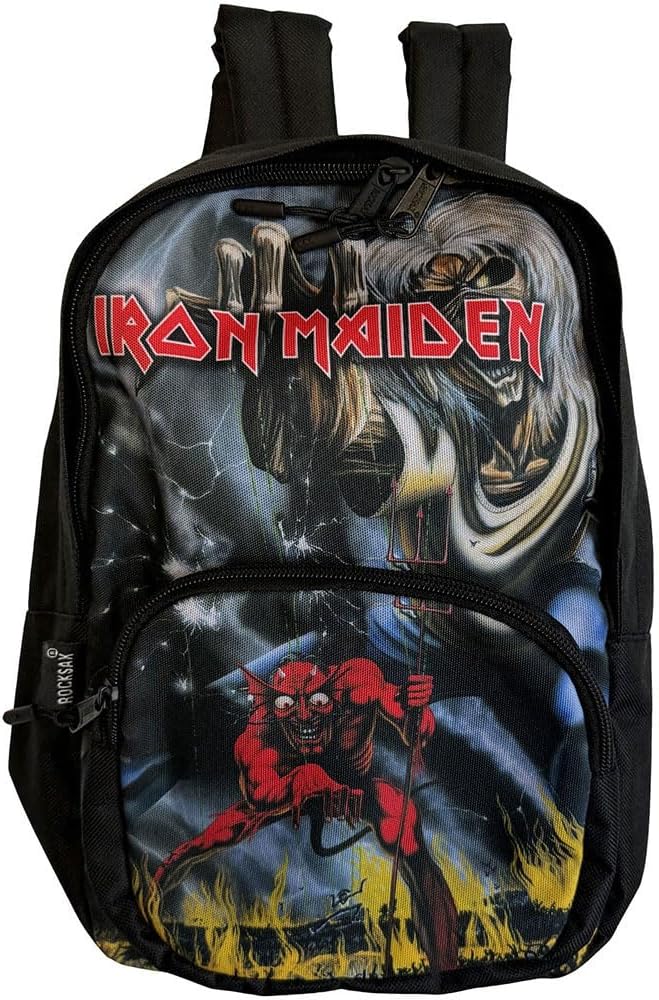 Rocksax Iron Maiden Mini Backpack - Number Of The Beast
