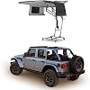 Hard Top Removal Lift for Jeep Wrangler JK JL 2007-2025 4 Door Bronco,Ford Bronco 2021-2025 4 Door Bronco,Not for 2 Door Bronco,One-Person Manual Hydraulic System for Easy Hardtop Removal
